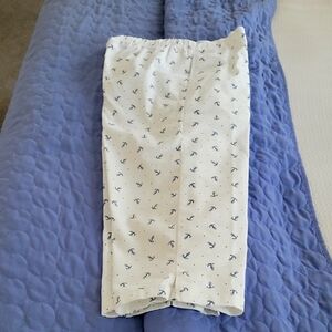 Boca Bay Casual Beach Pants Anchor Print -10P